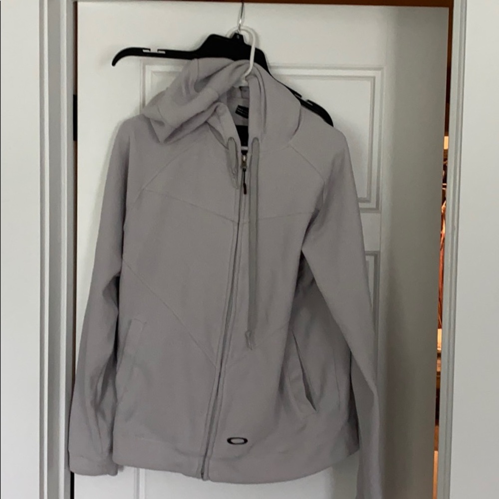 Oakley fleece zip up hoodie